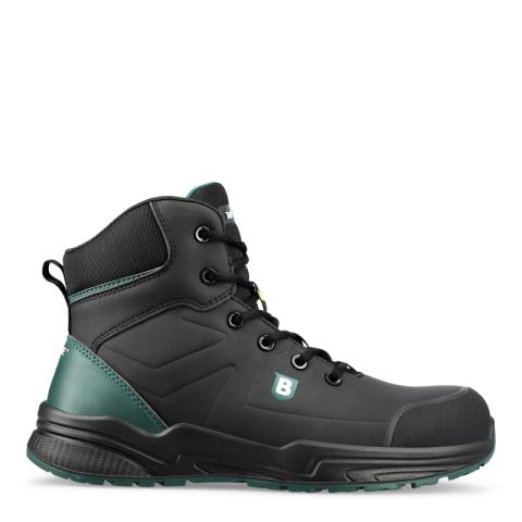 BRYNJE 355 Green Working Low Boot veiligheidslaars. Sterk en flexibel.