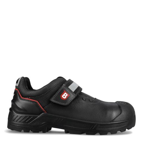 BRYNJE 421 Advantage. Veiligheidsschoen met Velcro®-klittenbandsluiting.