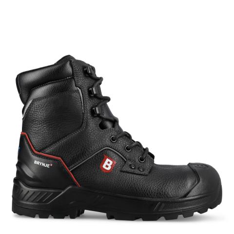 BRYNJE 433 B-DRY Breeze. Winterveiligheidslaars. Voering van imitatiebont. Brede pasvorm