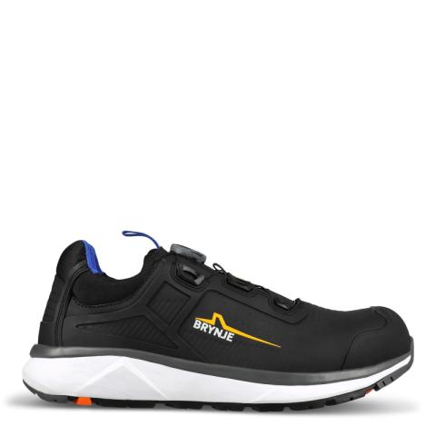 Brynje 906 Zap-veiligheidsschoenen. Lichtgewicht veiligheidsschoenen met BOA® Fit System en waterafstotend microfiber.