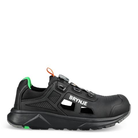 Brynje 908 Helium-veiligheidssandaalen. Lichtgewicht veiligheidssandaalen met BOA® Fit System en waterafstotend microfiber.